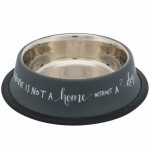 Trixie Edelstahlnapf Home für Hunde - 0,7 l/ø 21 cm